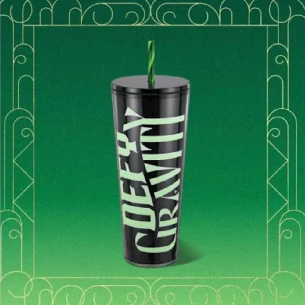 Starbucks Wicked Glow Tumbler | Defy Gravity + SB Wicked Loadable Gift Card NWT - Picture 9 of 9